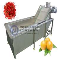 Lemon and orange,apple washing machine/citrus fruit vegetable washer and sterilizer/brush machine washer